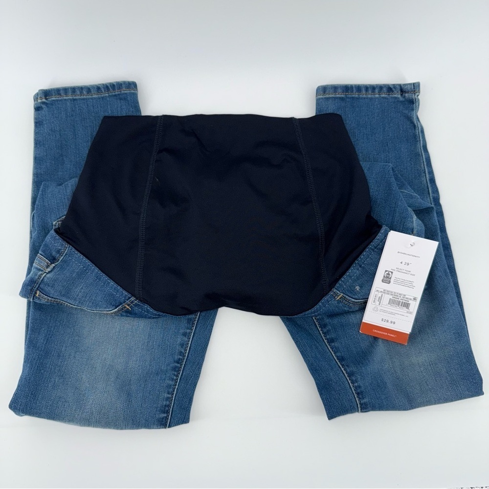 Isabel Maternity by Ingrid & Isabel Denim Jegging New! - Picture 3 of 4